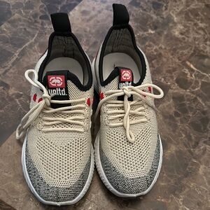 Cream and Black Sneakers